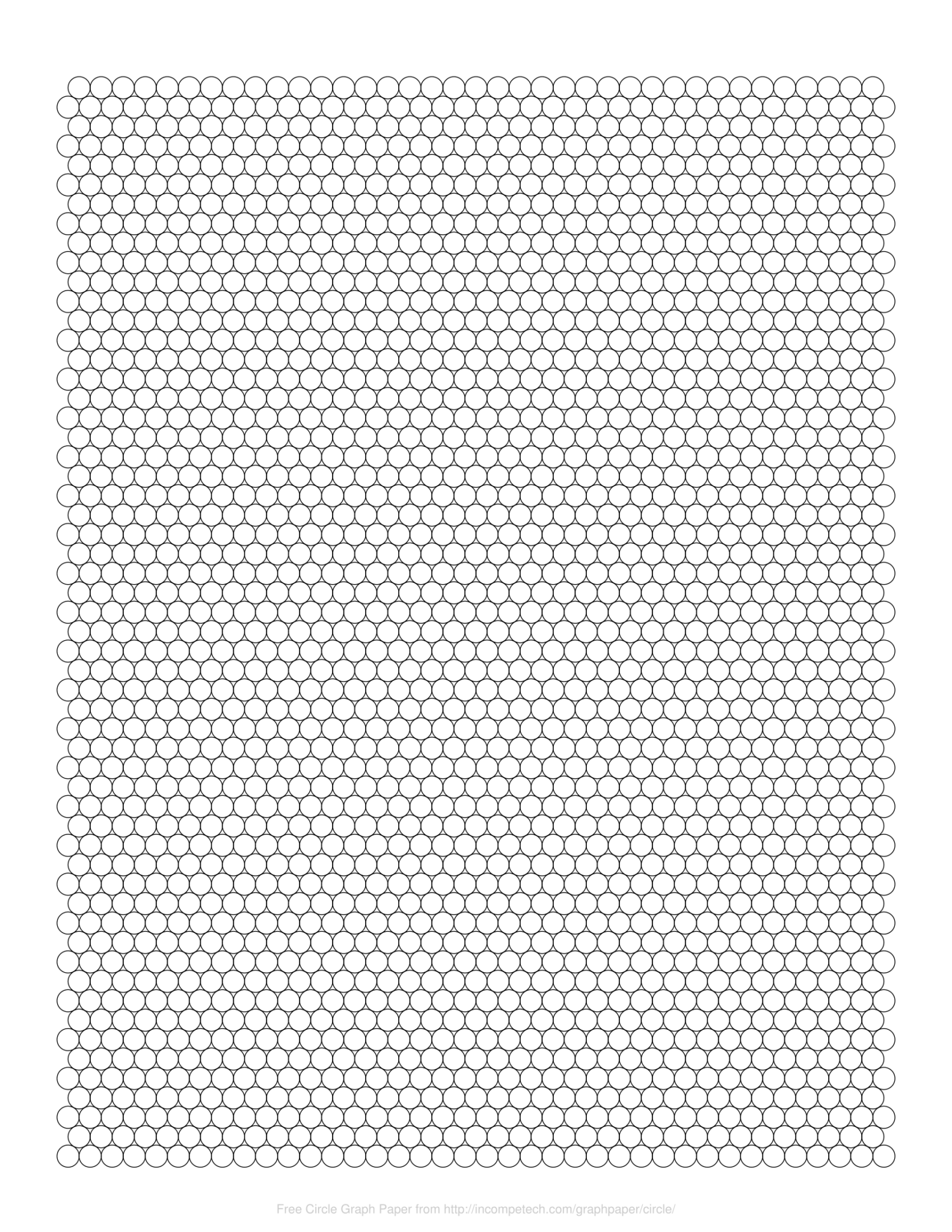 Free Circular Graph Paper Printable PDF Template – Get Graph Paper