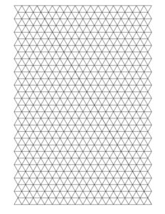 Free Triangle Graph Paper Printable PDF – Get Graph Paper