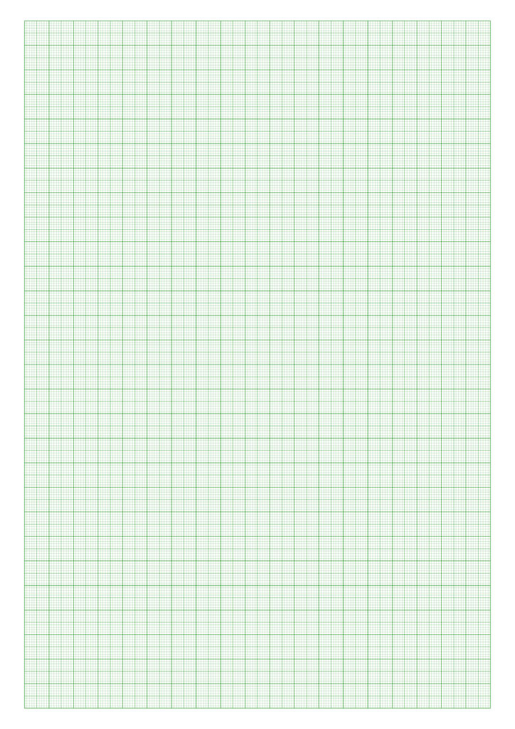 Green Engineering Graph Paper