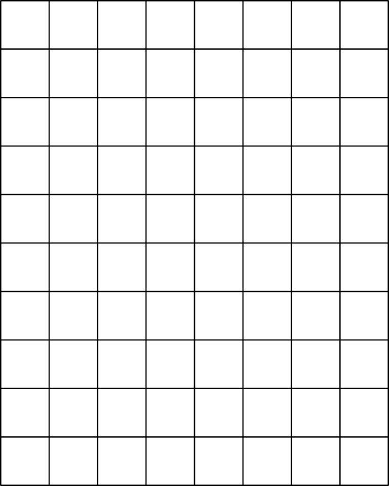 1 Inch Graph Paper Printable PDF Template – Get Graph Paper