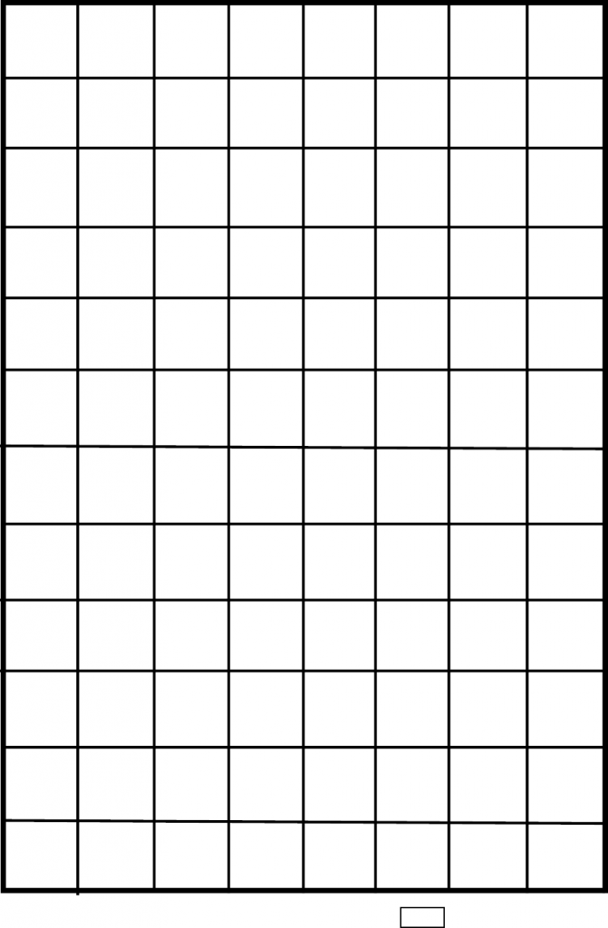 1 Inch Grid Paper Printable