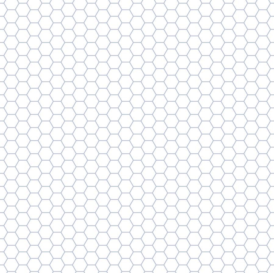 Printable Hexagonal Graph Paper