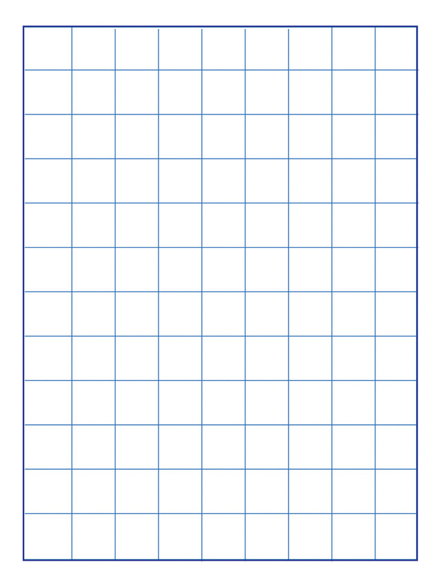 Printable Graph Paper 1 Inch