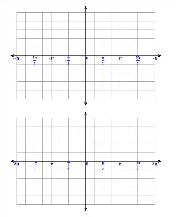 Trig Graph Paper Blank Printable PDF – Get Graph Paper