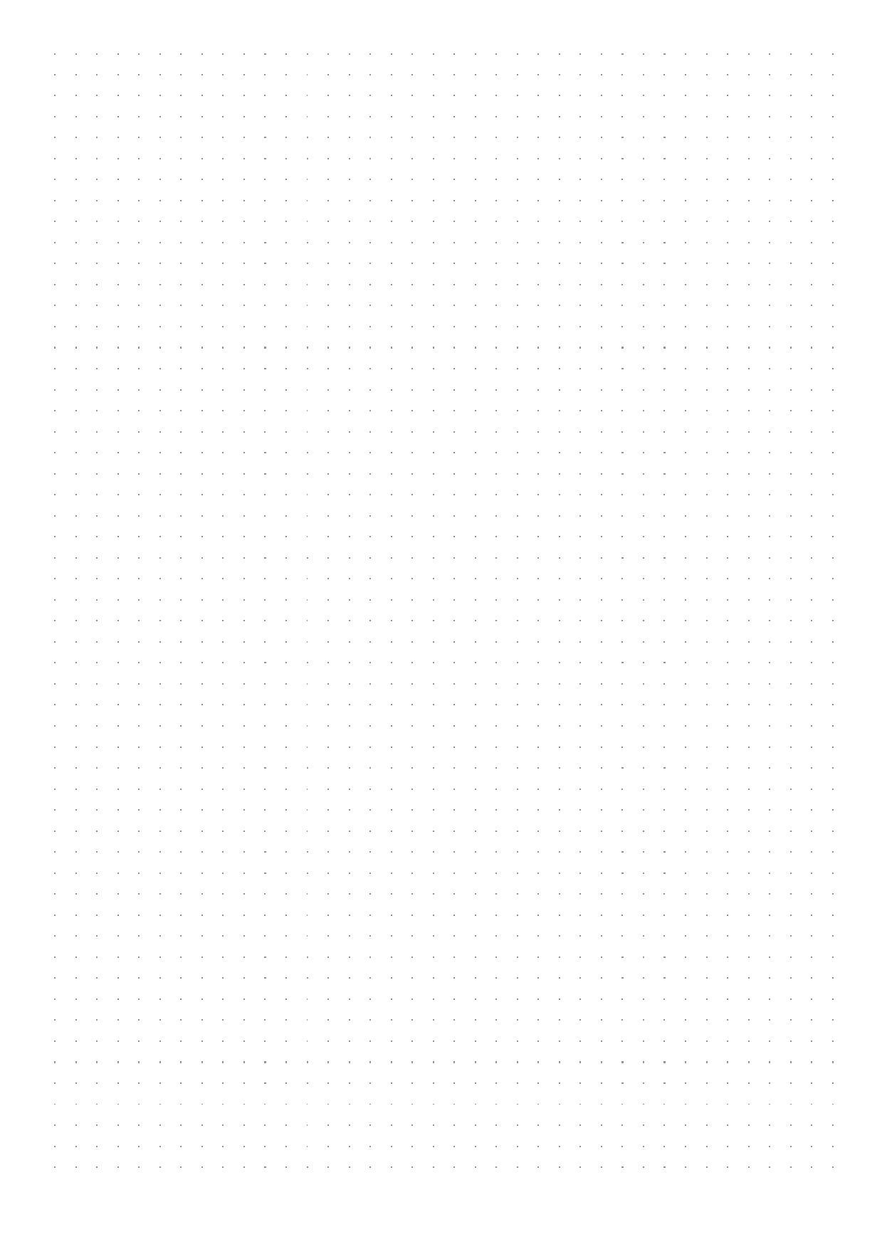Dot Graph Paper In A4 A3 Letter Size Get Graph Paper